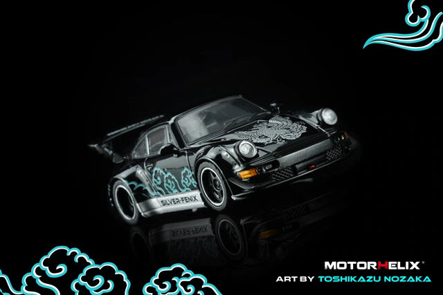[ Pre-order ] M62102 MOTORHELIX 1:64 RWB 964 Silver Fenix Black