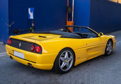 [ Pre-order ] P18177CCHA BBR 1:18 Ferrari 355 F1 Spider - automatic gear - Challenge grid Giallo Modena - black interior with clear case
