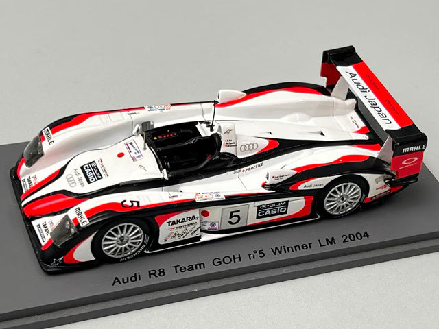 1:43 Spark S0674 Audi R8 Team GOH Le Mans Winner 2004 #5