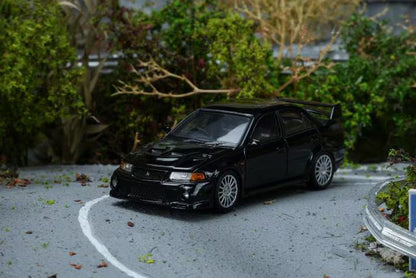 [ Pre-order ] M64201 MOTORHELIX 1:64 Mitsubishi Lancer Evolution VI GSR Pyrenees Black Pearl