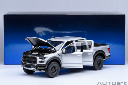 72950 AUTOart Ford F-150 Raptor SuperCrew 2019 Metallic Silver