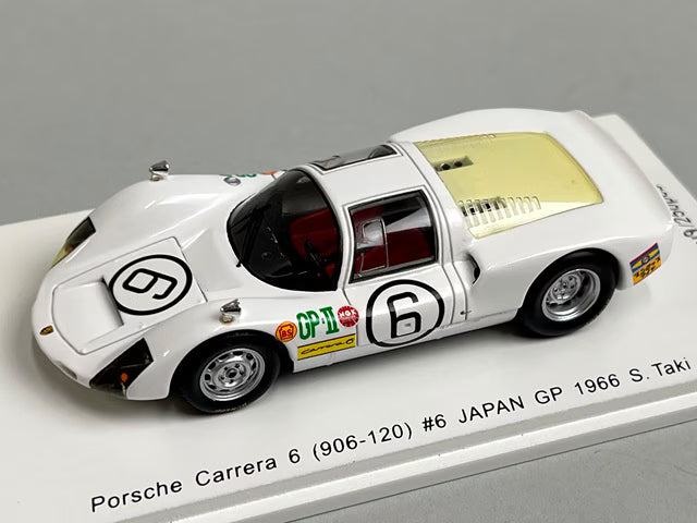 1:43 Spark SKB43024 Kidbox Custom Porsche Carrera 6 (906-120) Japanese GP 1966 #6 Shintaro Taki