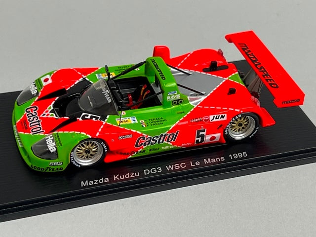 1:43 Spark S7300 Mazda Kudzu DG3 WSC Le Mans 1995 #5 J. Downing / Yojiro Terada / F. Freon