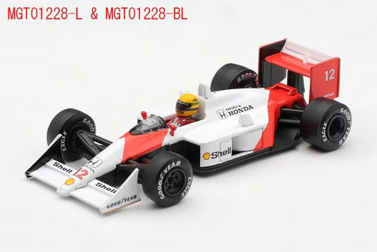[ Pre-order ] MGT01228-BL TSM MINI-GT 1:64 McLaren MP4/4 Canadian Grand Prix 1988 Winning Car #12 Ayrton Senna *Blister Packaging