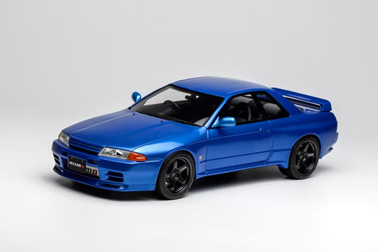 [ Pre-order ] MH027BE MOTORHELIX 1:18 Nissan Skyline GT-R (R32) Customized Version Bayside Blue