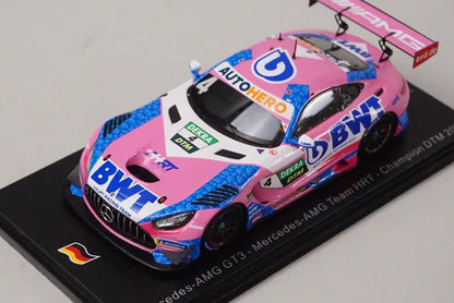 1:43 Spark SG790 Mercedes-AMG GT3 #4 Mercedes-AMG Team HRT Winner DTM 2021 Maximilian Gotz