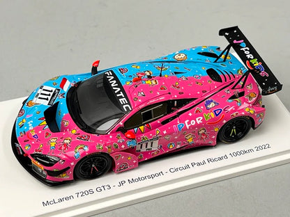 1:43 Spark SP426 McLaren 720S GT3 JP Motorsport Paul Ricard Circuit 1000km 2022 #111