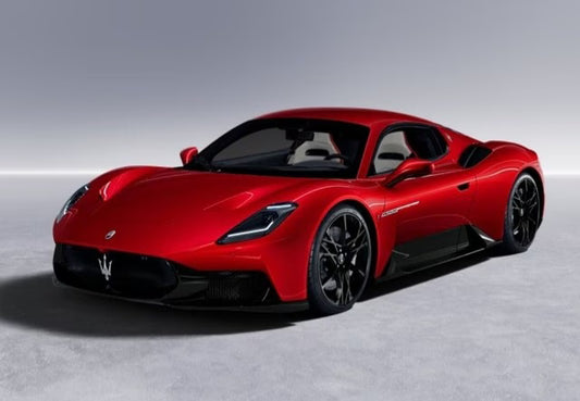 [ Pre-order ] P18279B BBR 1:18 Maserati MCPura Rosso Granturismo *Comes with clear case