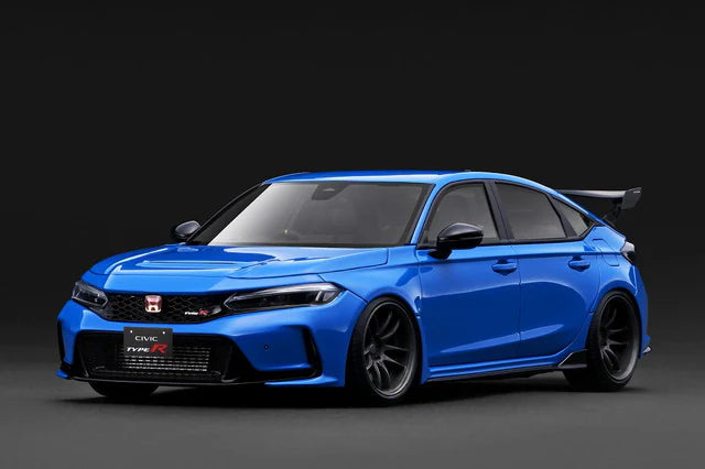 [ Pre-order ] IG3938 ignition model 1:18 Honda Civic Type-R J'S Racing (FL5) Light Blue