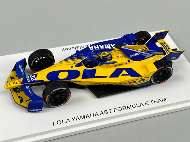 1:43 Spark S6785 Lola Yamaha ABT Formula E Team #22 Z. Maloney