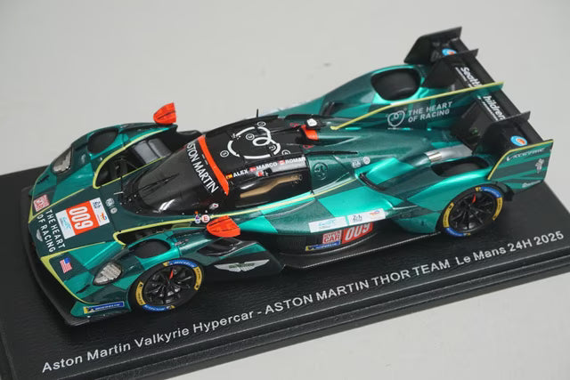 1:43 Spark S9255 Aston Martin Valkyrie Hypercar THOR Team Le Mans 24H 2025 #009