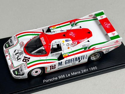 1:43 Spark S9867 Porsche 956 Le Mans 24H 1985 #18 M. Sigara / O. Larrauri / G. Tarquini