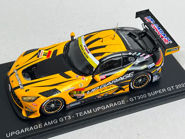 1:43 Spark 43SGT25018 Up Garage AMG GT3 GT300 Super GT 2025 #18 Takashi Kobayashi / Hayato Nomura