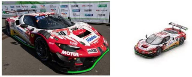 [ Pre-order ] LS64011 LOOKSMART 1:64 Ferrari 296 GT3 #30 Frikadelli Racing Team Winner 24H Nurburgring 2023