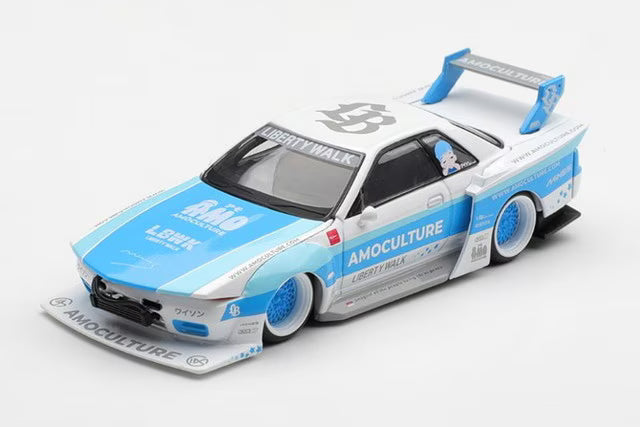 [ Pre-order ] MGT01238-R TSM MINI-GT 1:64 Nissan Skyline GT-R R32 LBWK Kaido Works AMOCULTURE (Right-hand drive)