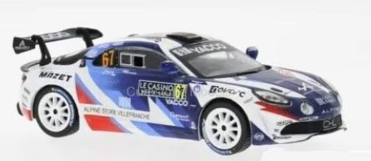 [ Pre-order ] RAM980 ixo 1:43 Alpine A110 RGT 2025 Rally Monte Carlo #67 R.Astier/D.Giraudet