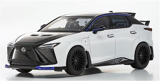 [ Pre-order ] KS03945H2 KYOSHO 1:43 Lexus RZ600e “F SPORT Performance” Black & HAKUGIN II (Silver II)