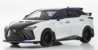 [ Pre-order ] KS03945H2 KYOSHO 1:43 Lexus RZ600e “F SPORT Performance” Black & HAKUGIN II (Silver II)