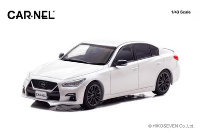 CN432602 CAR-NEL 1:43 Nissan Skyline 400R Limited (V37) 2026 Brilliant White Pearl