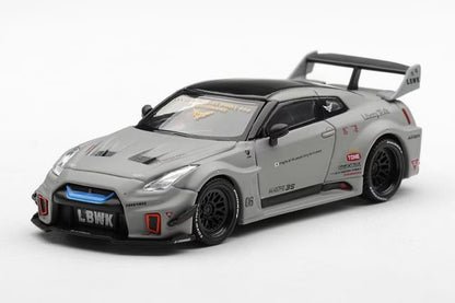 [ Pre-order ] MGT01248-BL TSM MINI-GT 1:64 Nissan LB-Silhouette WORKS GT Nissan 35GT-RR Version 1 Matte Gray (Left-hand drive) *Blister packaging