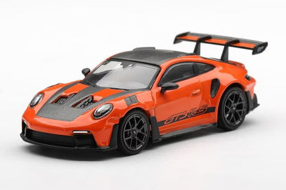 [ Pre-order ] MGT01304-L TSM MINI-GT 1:64 Porsche 911 (992) GT3 RS Weissach Package Gulf Orange (Left-hand drive)