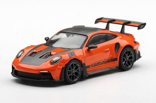 [ Pre-order ] MGT01304-R TSM MINI-GT 1:64 Porsche 911 (992) GT3 RS Weissach Package Gulf Orange (Right-hand drive)