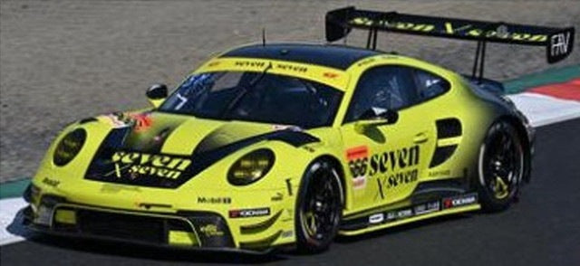 [ Pre-order ] 43SGT26666 Spark 1:43 seven x seven PORSCHE GT3R EVO seven x seven Racing #666 GT300 SUPER GT 2026 S. Muller - Kiyoto Fujinami
