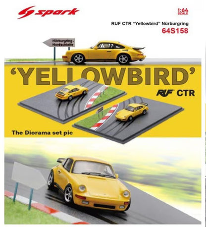 [ Pre-order ] 64S158 Spark 1:64 RUF CTR Prototype Nurburgring (With special base)