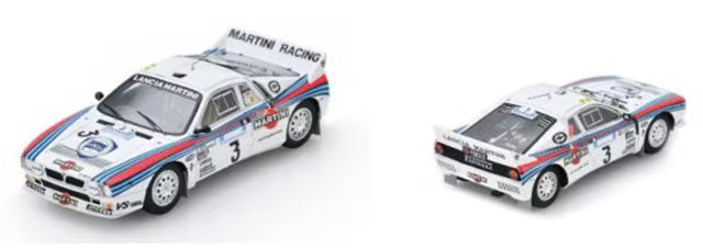 [ Pre-order ] S9167 Spark 1:43 Lancia 037 Rally #3 Winner Acropolis Rally 1983 W. Rohrl - C. Geistdorfer