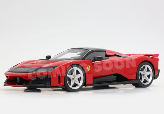 [ Pre-order ] HE180054A BBR 1:18 Ferrari F80, fully opening parts, Rosso Corsa, silver wheels, polyfoam packaging