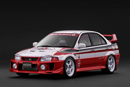 [ Pre-order ] IG4021 ignition model 1:18 Mitsubishi Lancer Evolution V (CP9A) White/Red
