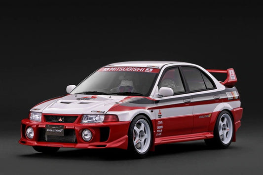 [ Pre-order ] IG4021 ignition model 1:18 Mitsubishi Lancer Evolution V (CP9A) White/Red