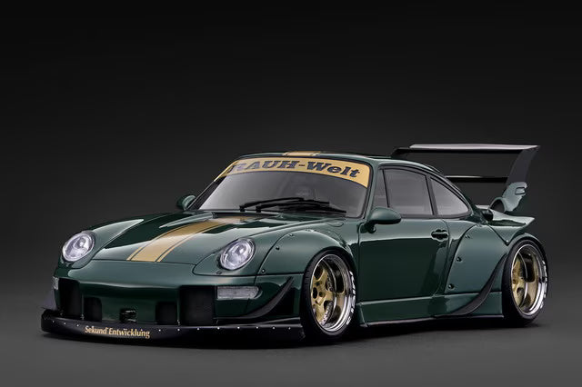 [ Pre-order ] IG4145 ignition model 1:18 RWB 993 Green Metallic