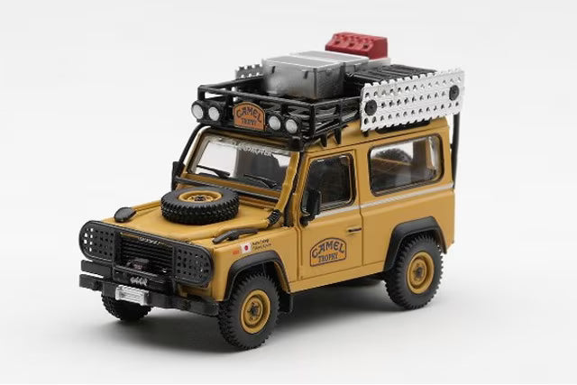 [ Pre-order ] MGT01307-BL TSM MINI-GT 1:64 Land Rover Defender 90 Camel Trophy Borneo 1985 Team Japan (Left-hand drive) *Blister pack