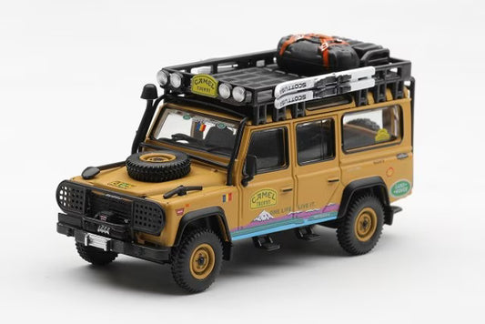 [ Pre-order ] MGT01310-BL TSM MINI-GT 1:64 Land Rover Defender 110 Tierra del Fuego 1998 CT.36 Romania (Right-hand drive) *Blister pack