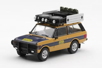 [ Pre-order ] MGT01311-L TSM MINI-GT 1:64 Range Rover 1981 Camel Trophy Sumatra N. Sudmann & F. Hofmann (Left-hand drive)