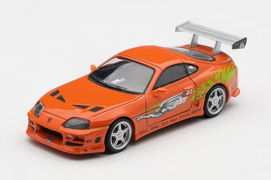 [ Pre-order ] MGT01250-BL TSM MINI-GT 1:64 Toyota Supra BOMEX "The Fast and the Furious" Brian O'Conner
