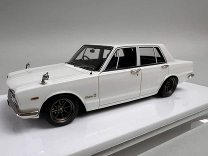 1:43 Make Up/Vision VM241C Nissan Skyline 2000GT-R (PGC10) 1969 White