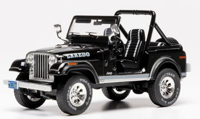 [ Pre-order ] CLC656N ixo 1:43 Jeep CJ-7 Laredo 1986 Black