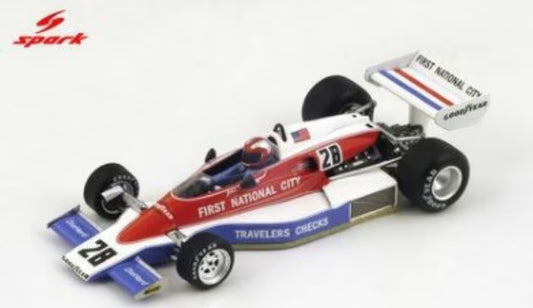 [ Pre-order ] S3370 Spark 1:43 ATS-Penske PC4 F1 Austrian GP 1976 Winner J. Watson #28