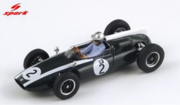[ Pre-order ] S3510 Spark 1:43 Cooper T53 F1 Belgian GP 1960 Winner J. Brabham #2