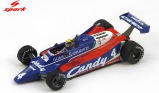 [ Pre-order ] S1884 Spark 1:43 Tyrrell 010 British GP 1980 4th place D. Daily #4