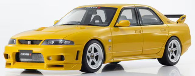 [ Pre-order ] KSR18071Y KYOSHO 1:18 Nissan Skyline GT-R Autech Version Tuned by NISMO (Yellow) samurai Series
