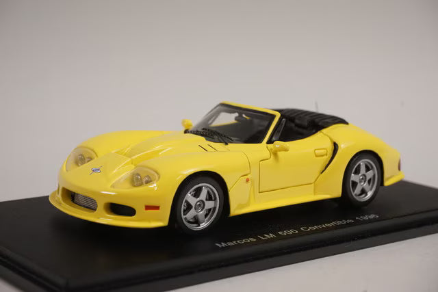 1:43 Spark S0787 Marcos LM500 Convertible 1996 Yellow