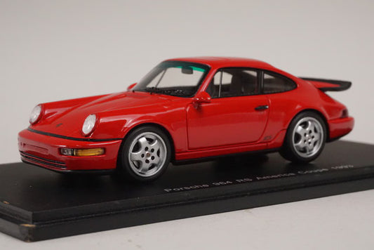 1:43 Spark S3458 Porsche 964 RS America Coupe 1993 Red