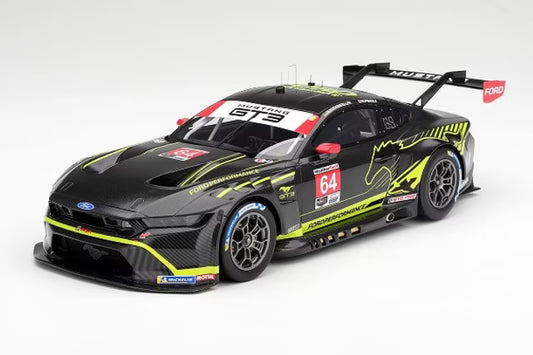 [ Pre-order ] TS0730 TopSpeed 1:18 Ford Mustang GT3 IMSA VIR 2025 #64 Ford Multimatic Motorsports