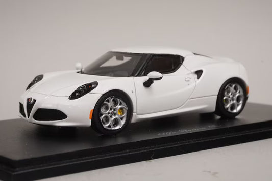 1:43 Spark S3894 Alfa Romeo 4C White