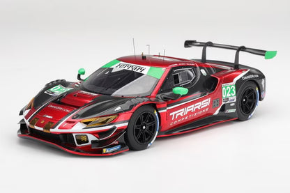[ Pre-order ] CS18023 BBR 1:18 Ferrari 296 GT3 IMSA Petit Le Mans 2025 #023 Triarsi Competizione