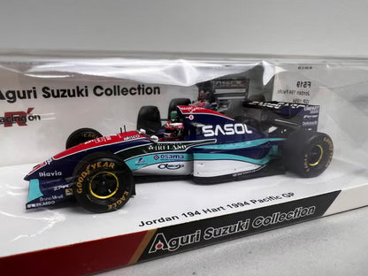 FS19 Spark 1:43 Racing On Exclusive: Jordan 194 Hart F1 - Pacific GP 1994 - Aguri Suzuki #15