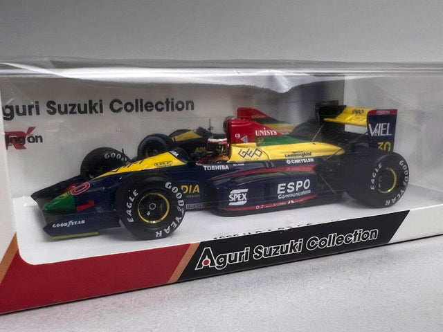 FS17 Spark 1:43 Racing On Exclusive Larrousse Lola Lamborghini LC89B F1 – 1990 United States GP – Aguri Suzuki #30